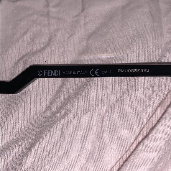 Black Fendi Sunglasses main image 4